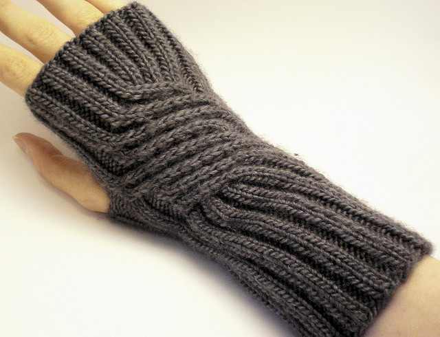 fingerless Gloves And Knit Mittens